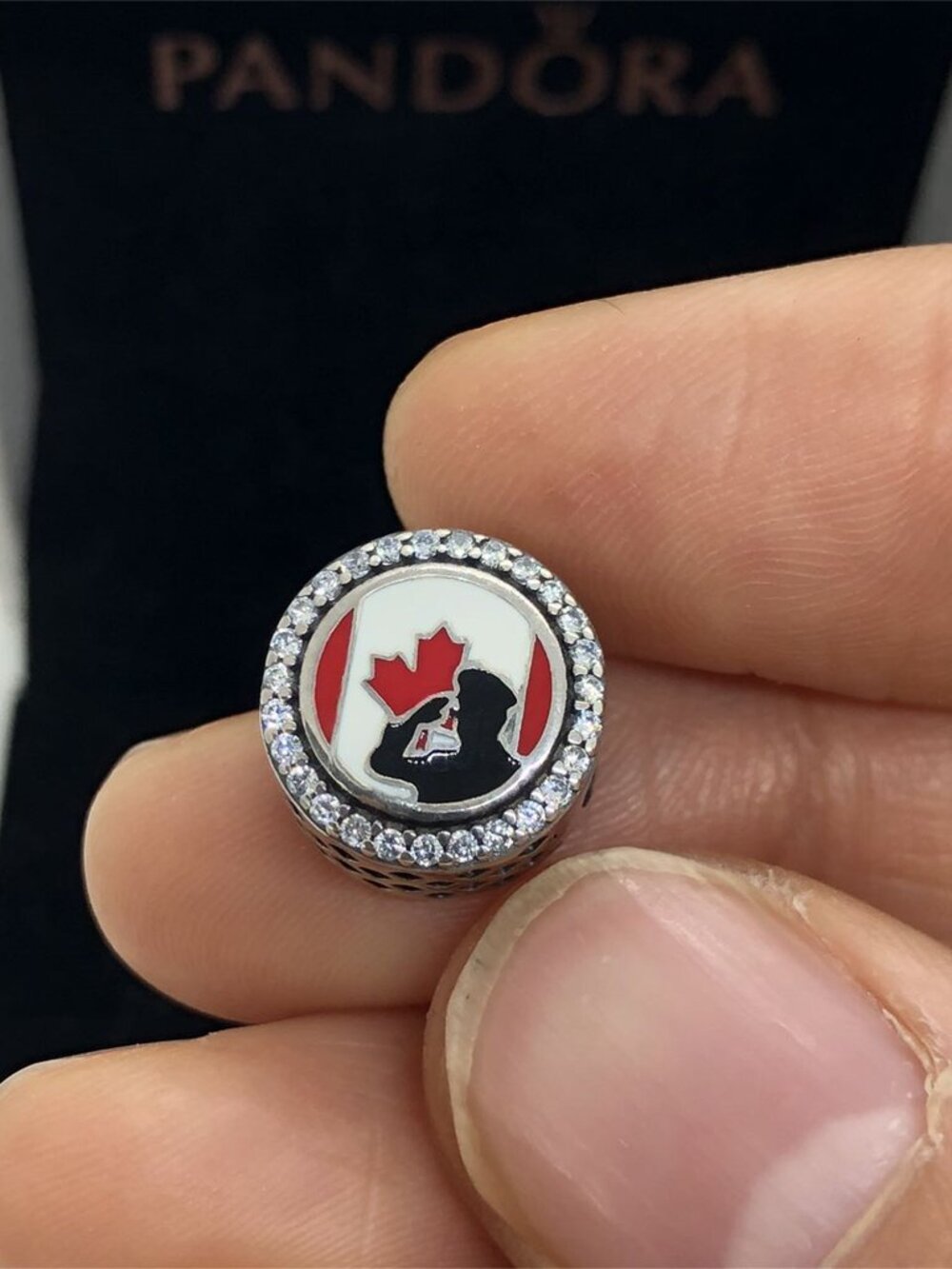 ✨🔥Pandora Salute Our Troops Charm Exclusive Charm